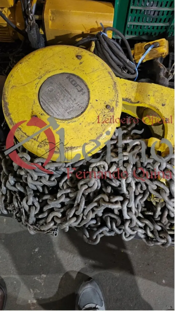 LOTE 001 - Equipamentos para Oficina Mecânica