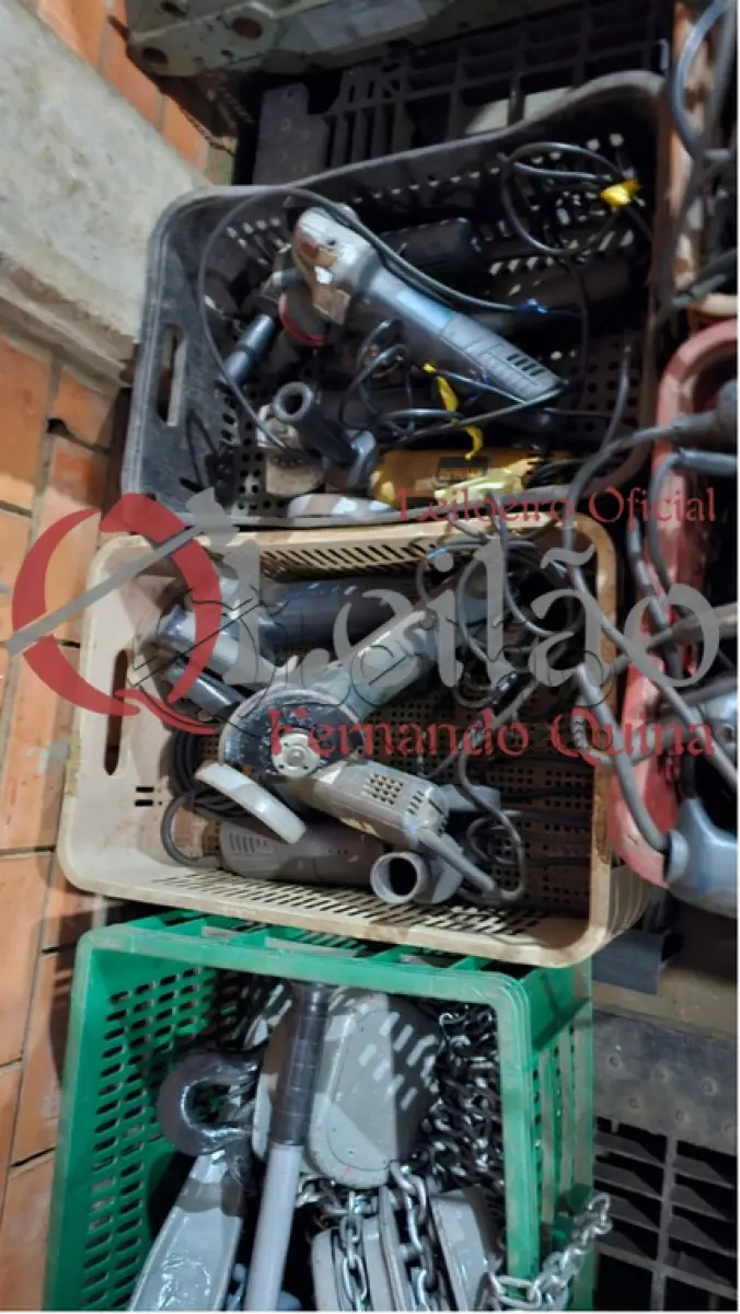 LOTE 001 - Equipamentos para Oficina Mecânica