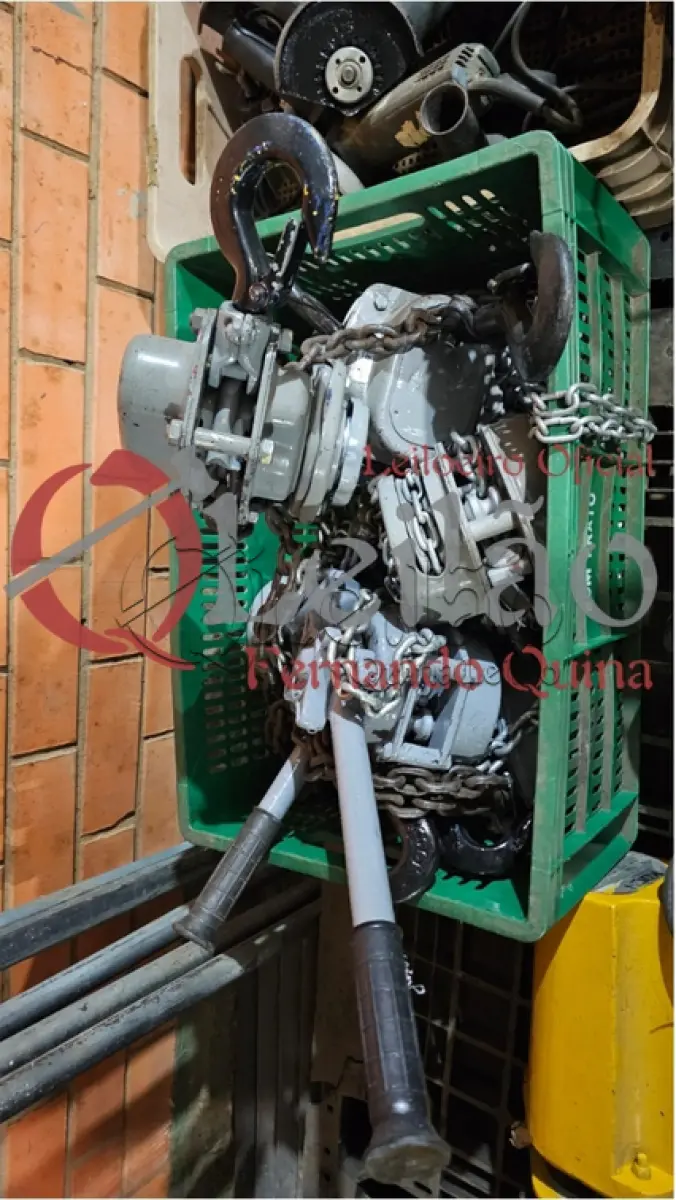 LOTE 001 - Equipamentos para Oficina Mecânica