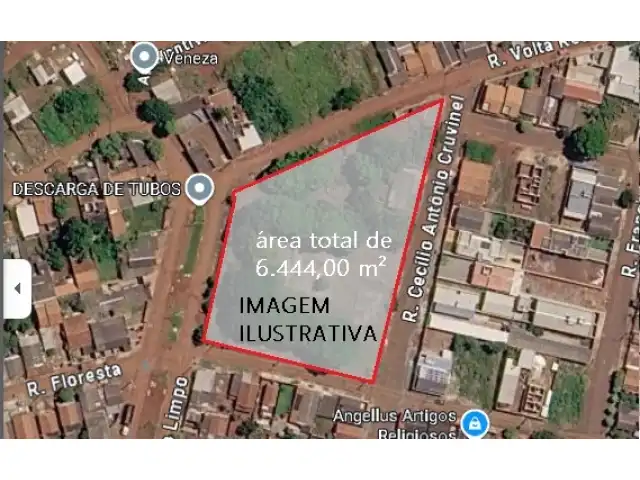 Terreno de 6 mil m² em Montividiu/GO com 50% do valor de avaliação