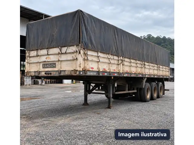 Semirreboque Randon SR GR TR 1993 – Placa IAZ3381