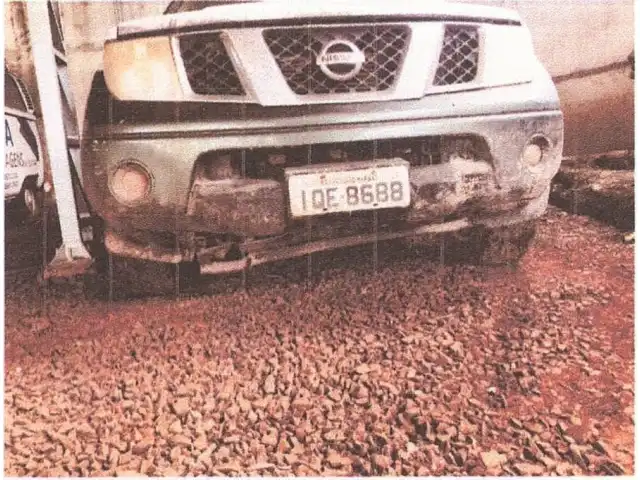 NISSAN FRONTIER LE 2.5 4X4 2009/2010 VERDE – PLACA IQE-8688 (NÃO FUNCIONA) – ERECHIM/RS
