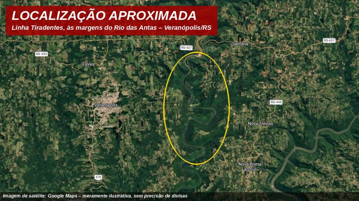 11 HECTARES DE MATA NATIVA ÀS MARGENS DO RIO DAS ANTAS – VERANÓPOLIS/RS