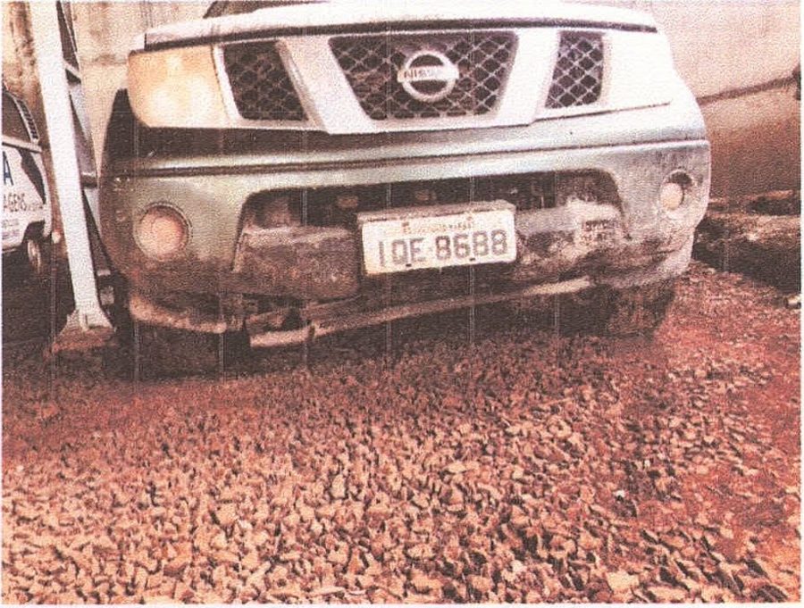 NISSAN FRONTIER LE 2.5 4X4 2009/2010 VERDE – PLACA IQE-8688 (NÃO FUNCIONA) – ERECHIM/RS