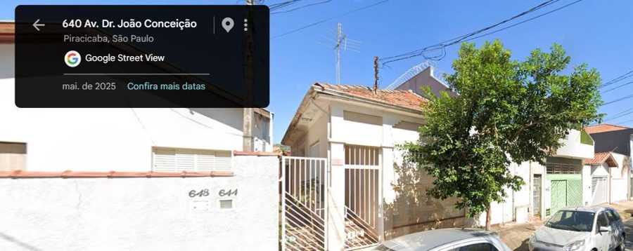 CASA DE 149 M² NA AV. DR. JOÃO CONCEIÇÃO, 640 – PIRACICABA/SP (IMÓVEL INTEIRO)