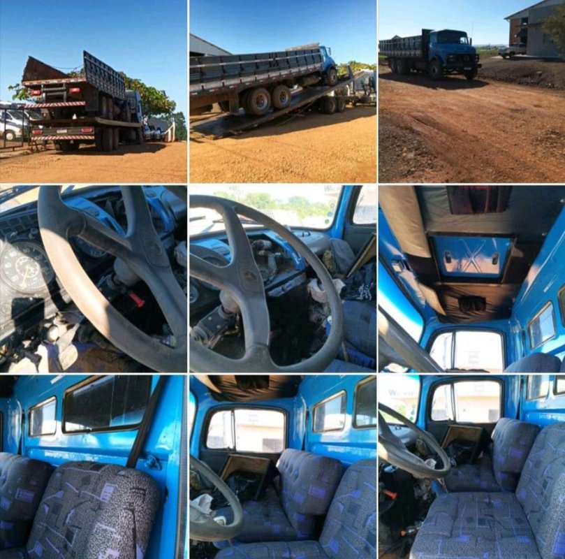 CAMINHÃO MERCEDES-BENZ L1313 1976 – CARROCERIA ABERTA – HORIZONTINA/RS